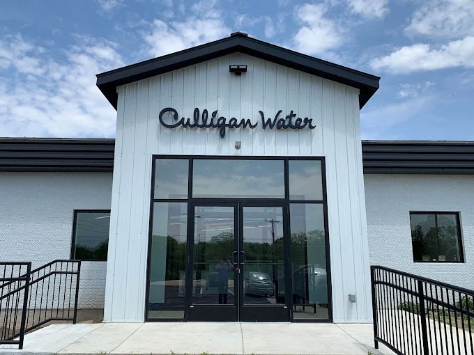Culligan commercial storefront